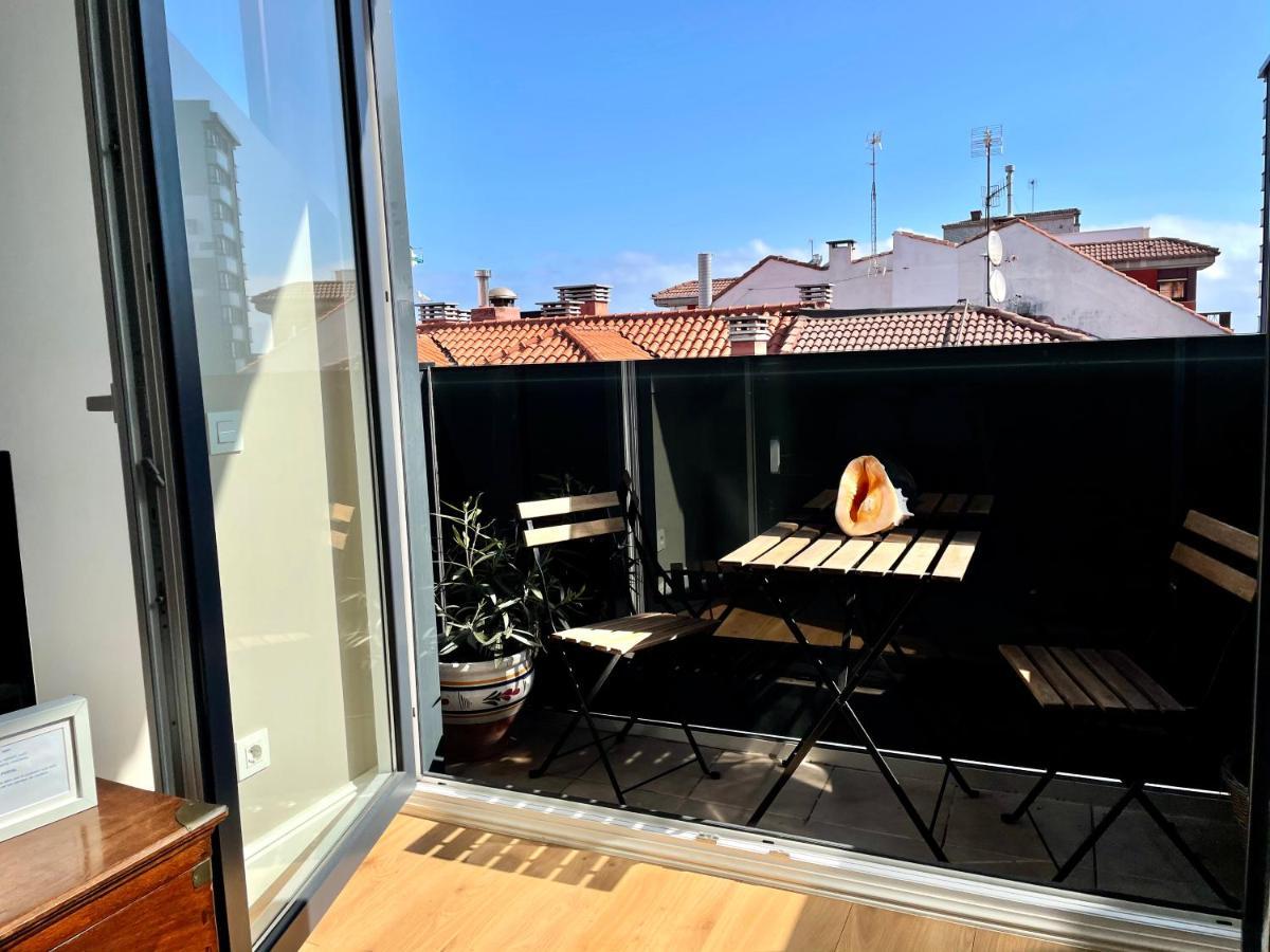 Atico Marques Vistas Al Mar - Garaje Opcional Apartment Gijon Exterior photo